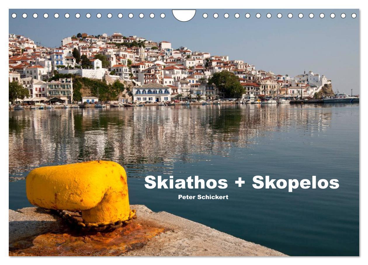 Cover: 9783435741762 | Skiathos + Skopelos (Wandkalender 2025 DIN A4 quer), CALVENDO...