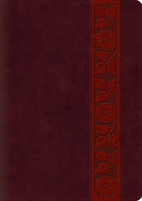 Cover: 9781433567018 | ESV Study Bible, Large Print (Trutone, Mahogany, Trellis Design,...