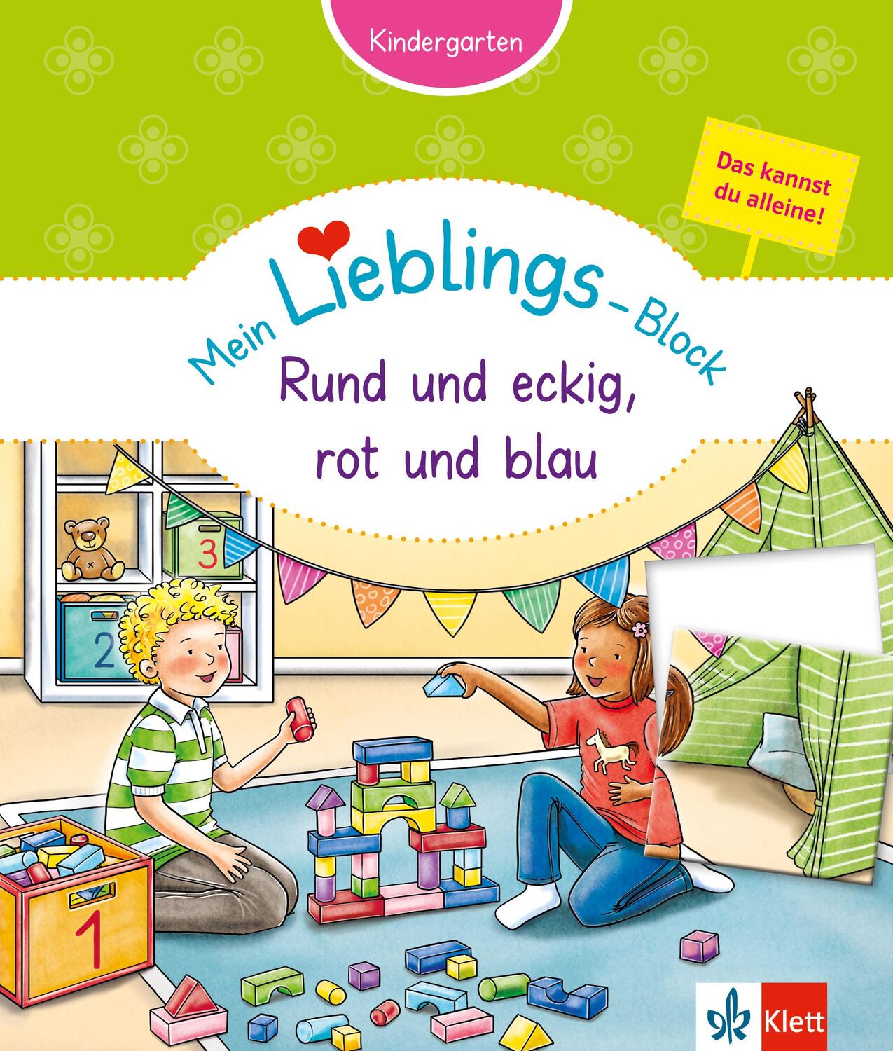 Cover: 9783129496602 | Mein Lieblings-Block Rund und eckig, rot und blau | Taschenbuch | 2021