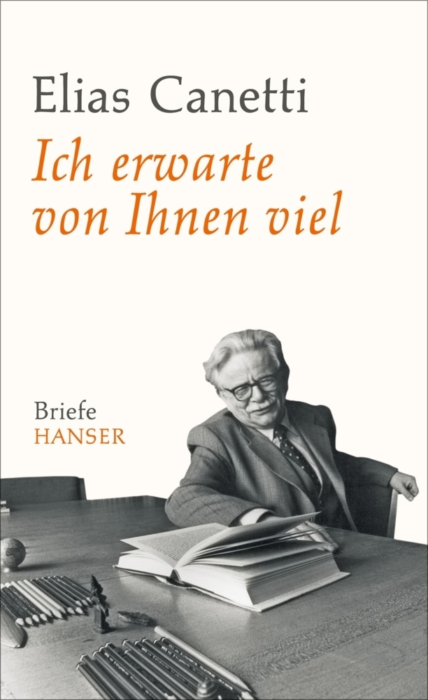 Cover: 9783446260191 | Ich erwarte von Ihnen viel | Elias Canetti | Buch | mit Lesebändchen