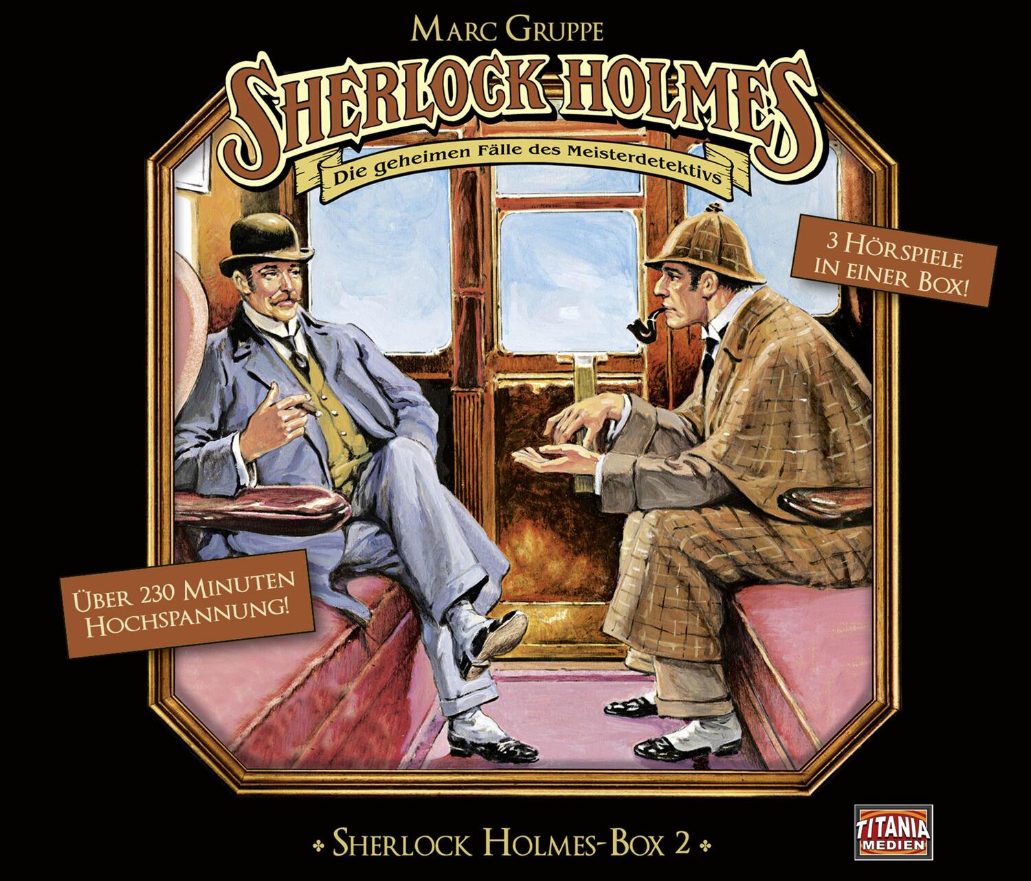 Cover: 9783785755365 | Sherlock Holmes Box 2 | Arthur Conan Doyle | Audio-CD | 3 Audio-CDs