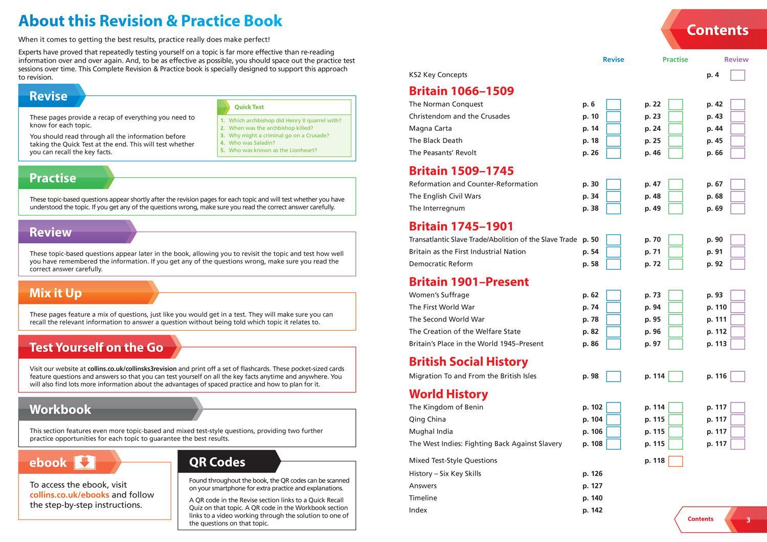 Bild: 9780008551490 | KS3 History All-in-One Complete Revision and Practice | Collins KS3