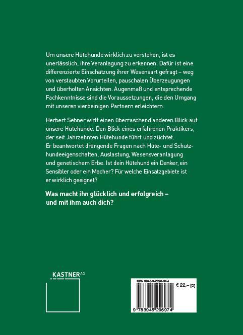 Rückseite: 9783945296974 | Wie Hütehunde wirklich ticken | Ihre Eigenheiten und Bedürfnisse