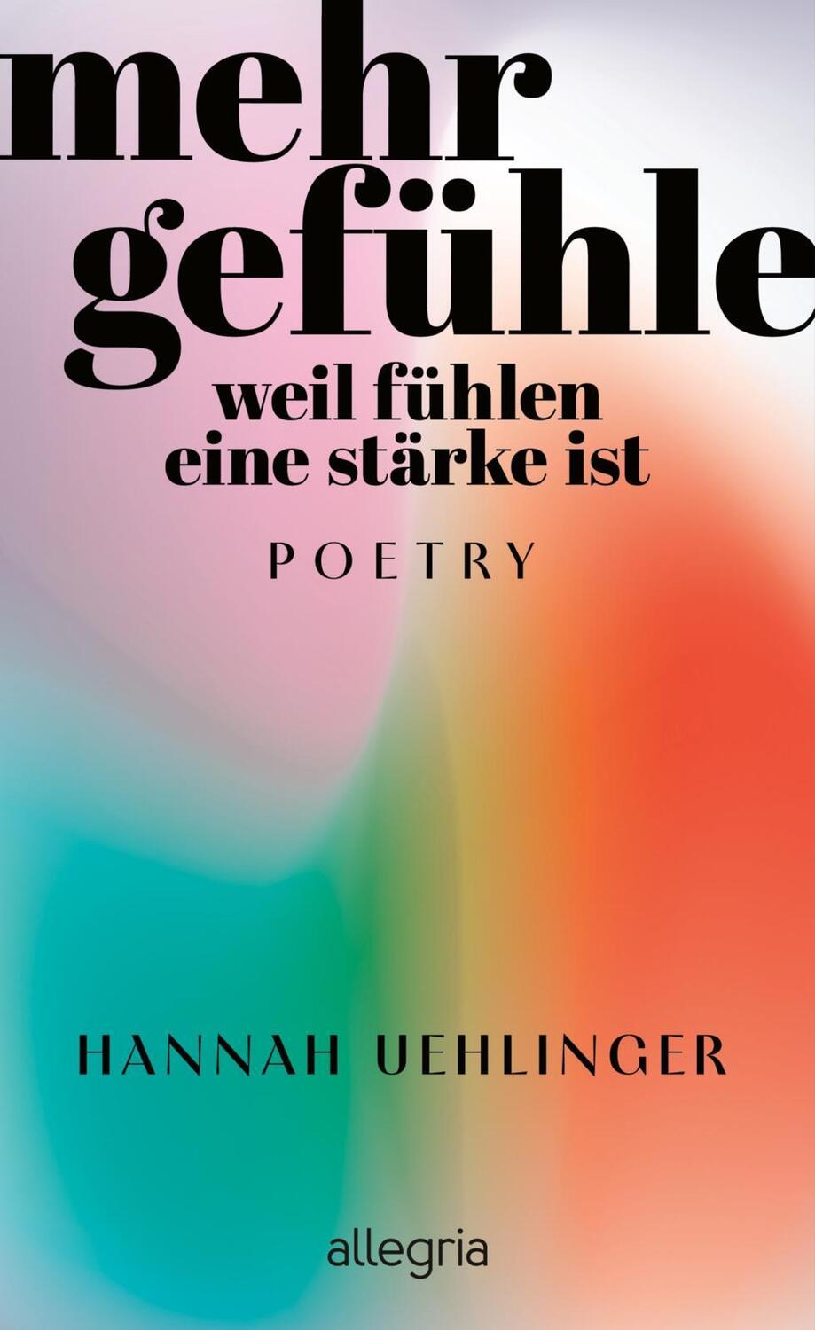 Cover: 9783793424550 | Mehr Gefühle | Hannah Uehlinger | Buch | 128 S. | Deutsch | 2024