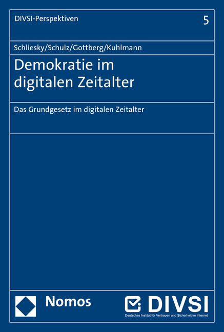 Cover: 9783848735761 | Demokratie im digitalen Zeitalter | Utz Schliesky (u. a.) | Buch