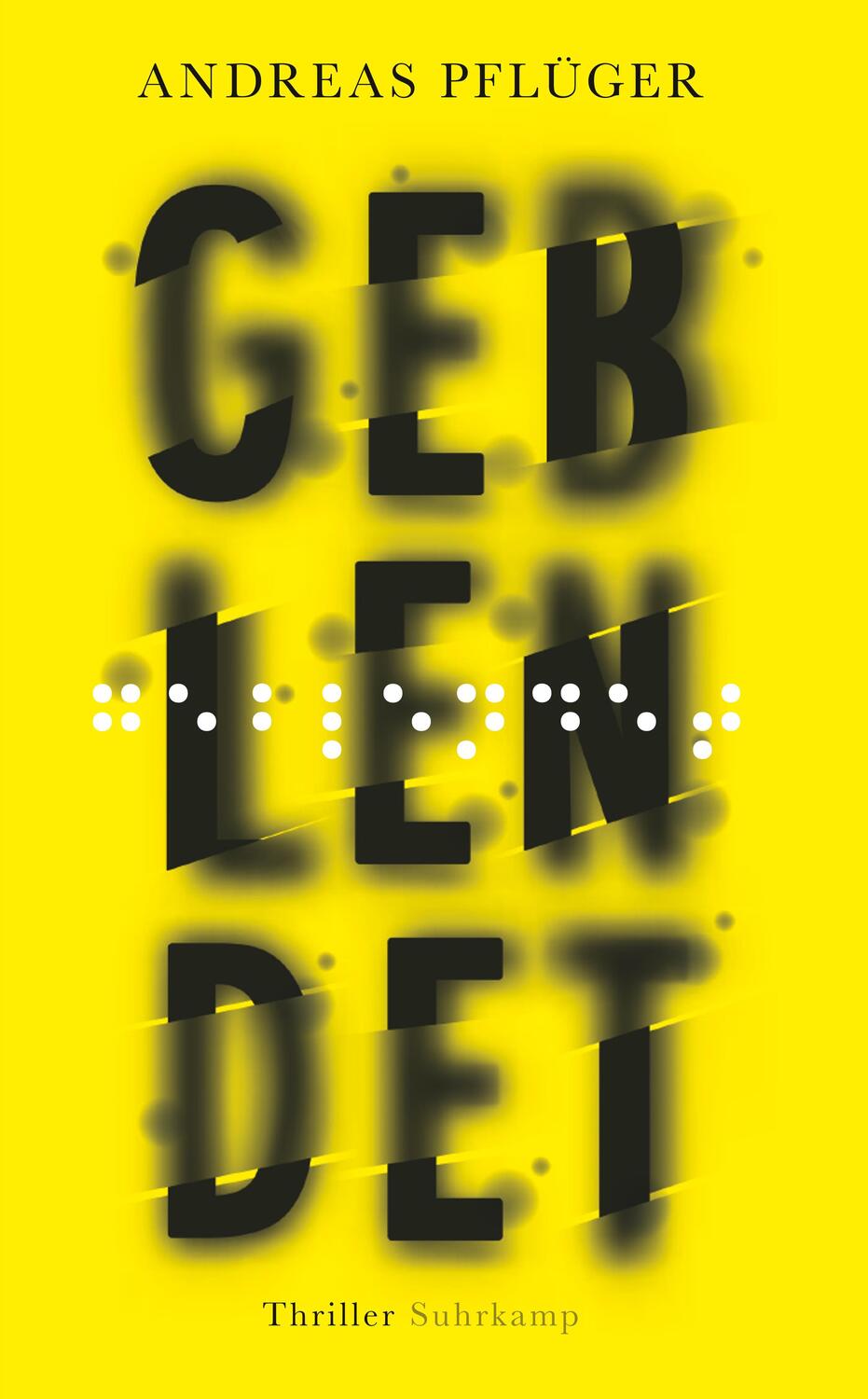 Cover: 9783518471241 | Geblendet | Thriller | Andreas Pflüger | Taschenbuch | Jenny Aaron