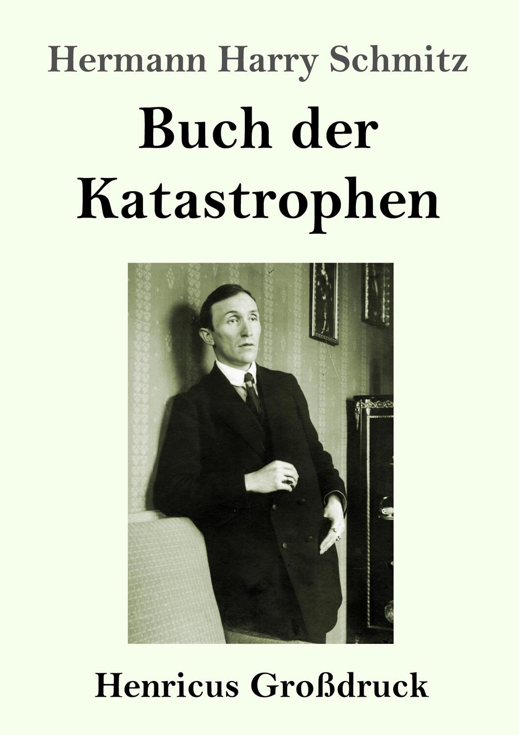 Cover: 9783847843023 | Buch der Katastrophen (Großdruck) | Hermann Harry Schmitz | Buch
