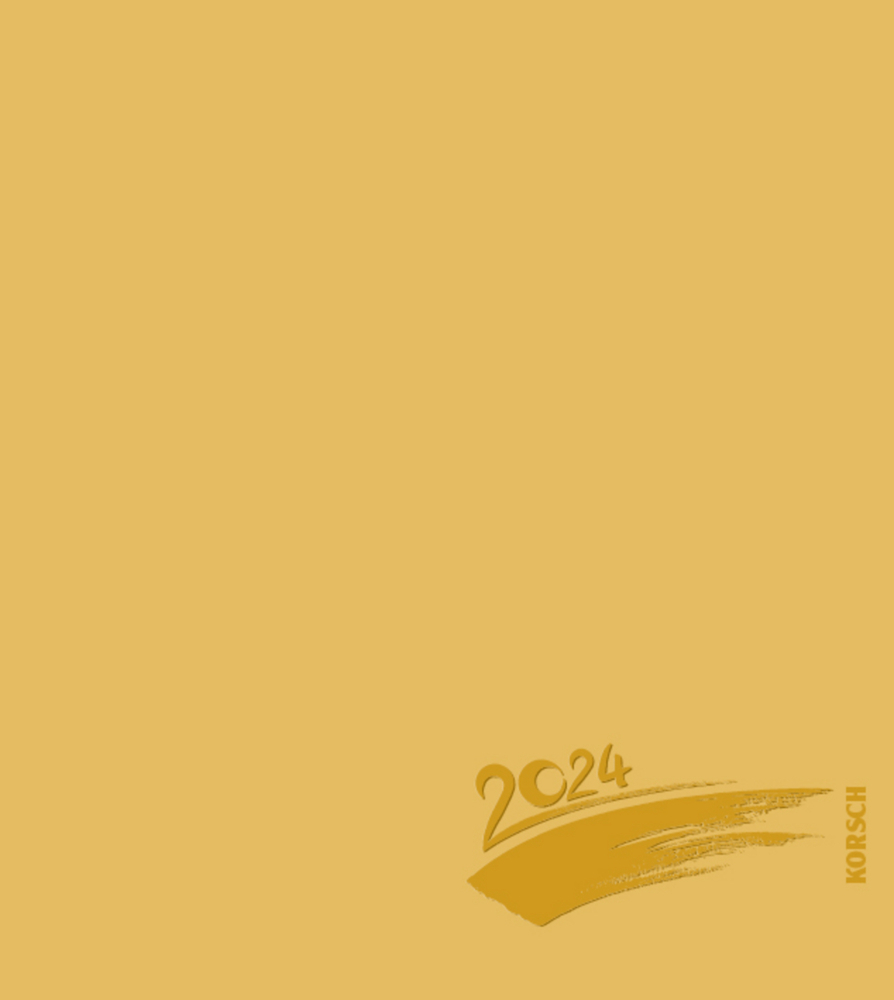 Cover: 9783731871019 | Foto-Malen-Basteln Bastelkalender gold 2024 | Korsch Verlag | Kalender