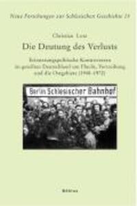 Cover: 9783412158064 | Die Deutung des Verlusts | Christian Lotz | Buch | 327 S. | Deutsch