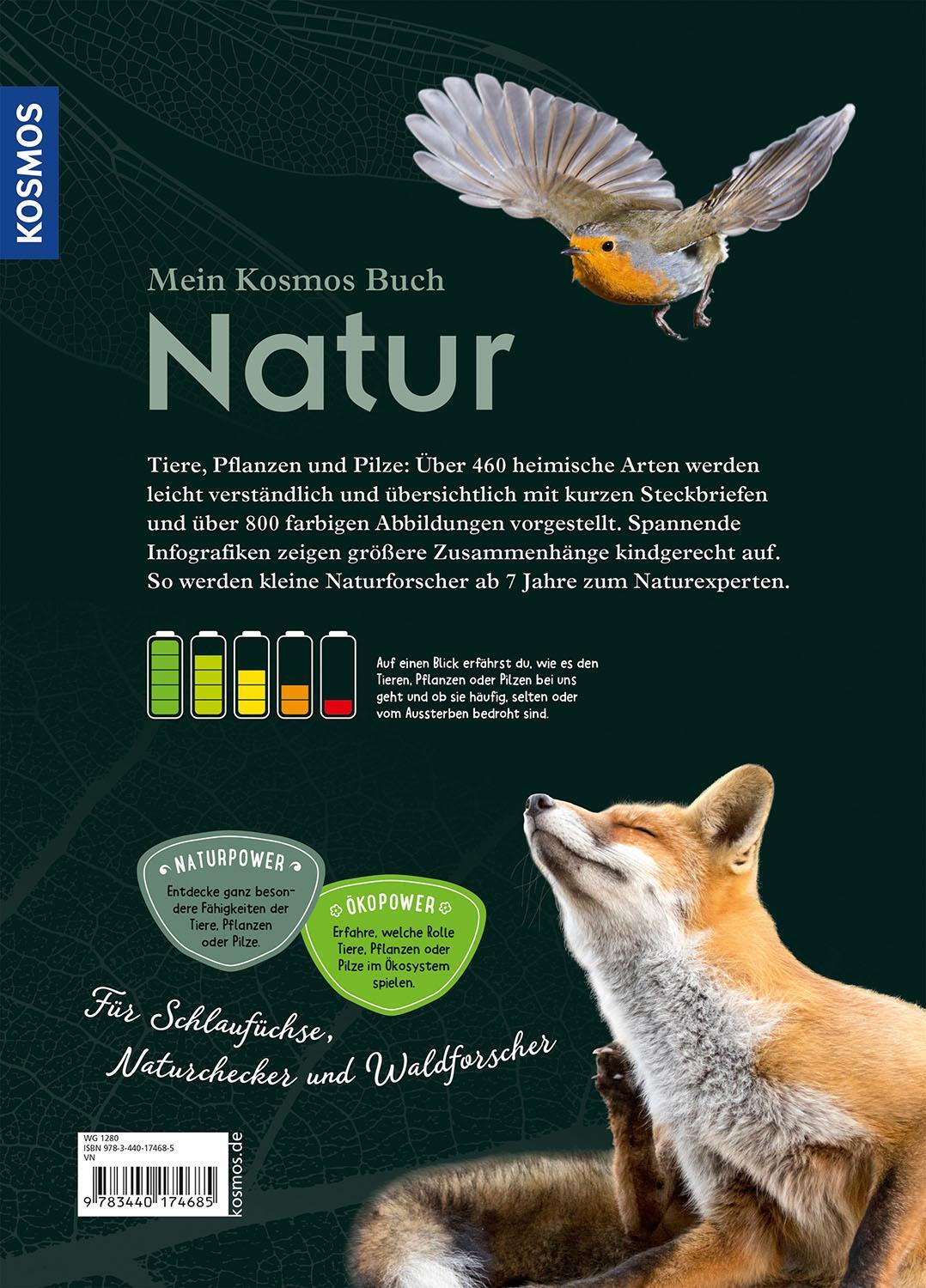 Rückseite: 9783440174685 | Mein Kosmos-Buch Natur | Bärbel Oftring | Buch | 208 S. | Deutsch