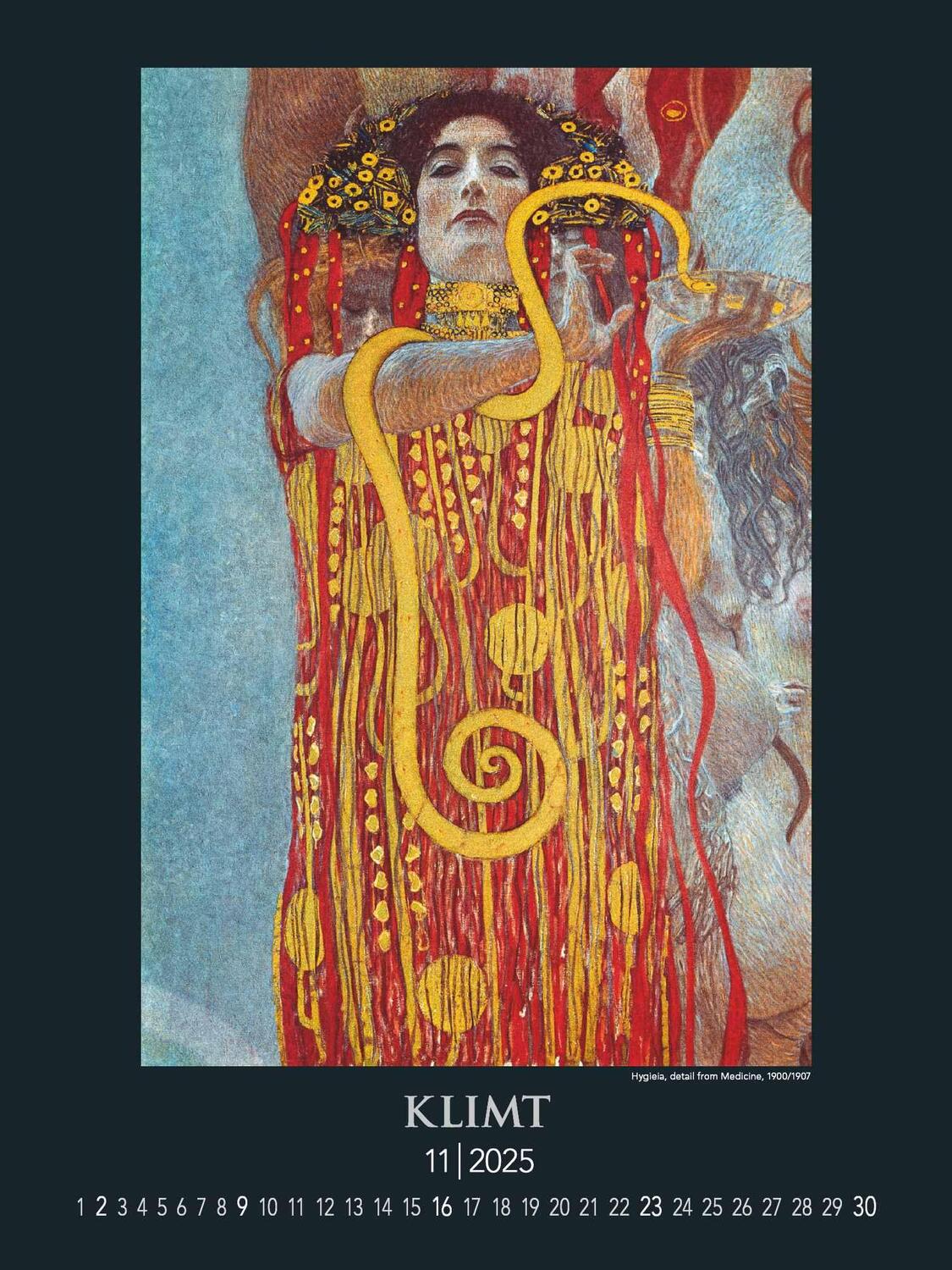 Bild: 4251732344047 | Gustav Klimt 2025 - Bild-Kalender 42x56 cm - Kunst-Kalender -...