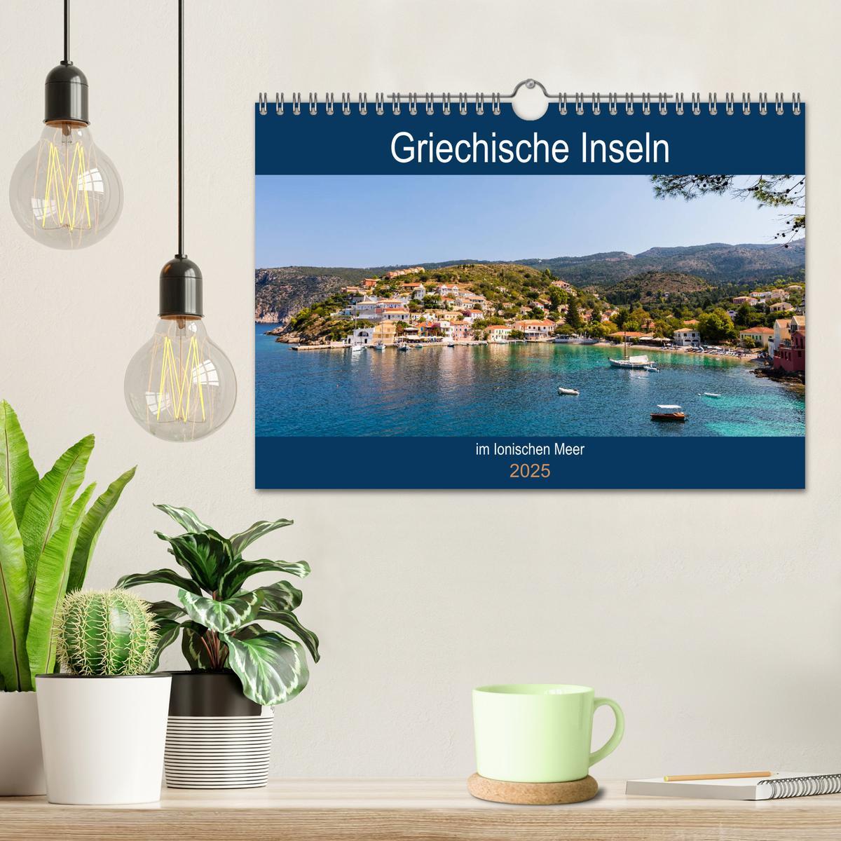 Bild: 9783435284986 | Griechische Inseln im Ionischen Meer (Wandkalender 2025 DIN A4...