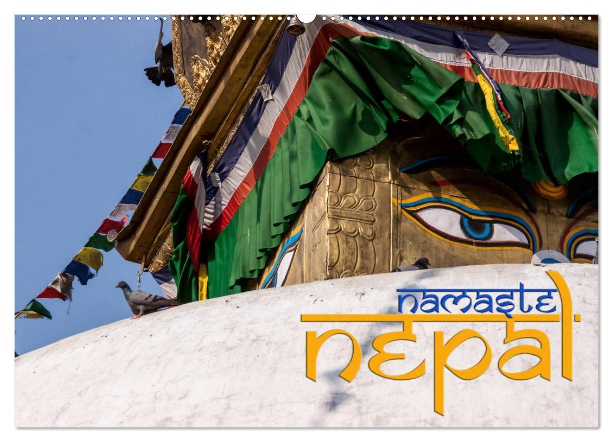 Cover: 9783435567560 | Namaste Nepal (Wandkalender 2025 DIN A2 quer), CALVENDO Monatskalender