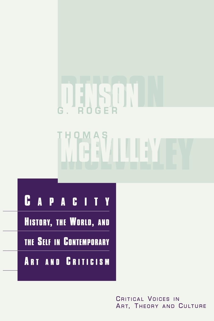 Cover: 9789057010415 | Capacity | Thomas Mcevilley | Taschenbuch | Einband - flex.(Paperback)