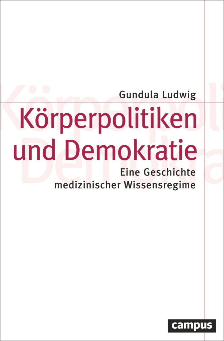 Cover: 9783593518107 | Körperpolitiken und Demokratie | Gundula Ludwig | Taschenbuch | 472 S.