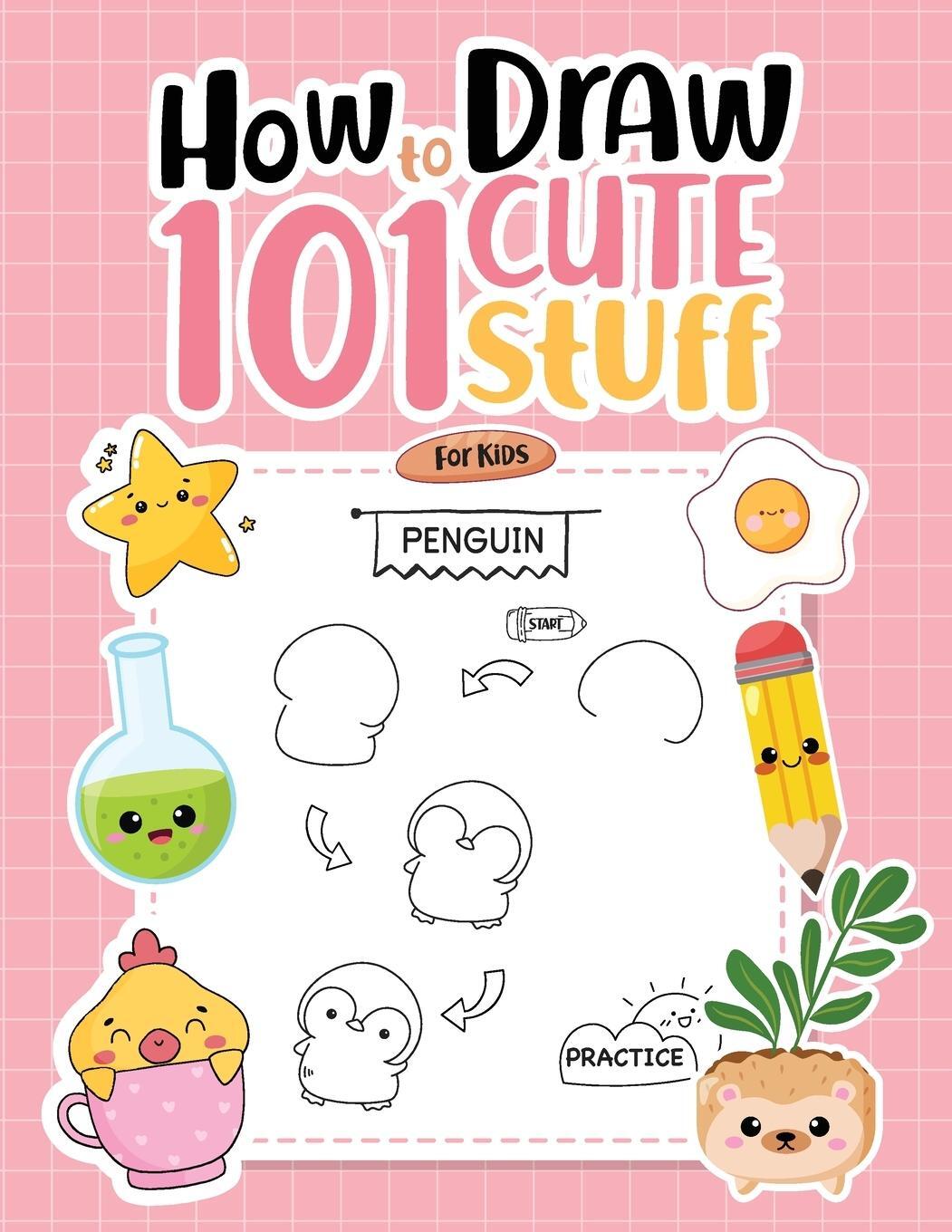 Cover: 9780645784916 | How To Draw 101 Cute Stuff For Kids | Umt Designs (u. a.) | Buch