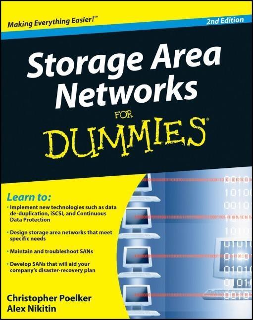 Cover: 9780470385135 | Storage Area Networks for Dummies | Christopher Poelker (u. a.) | Buch