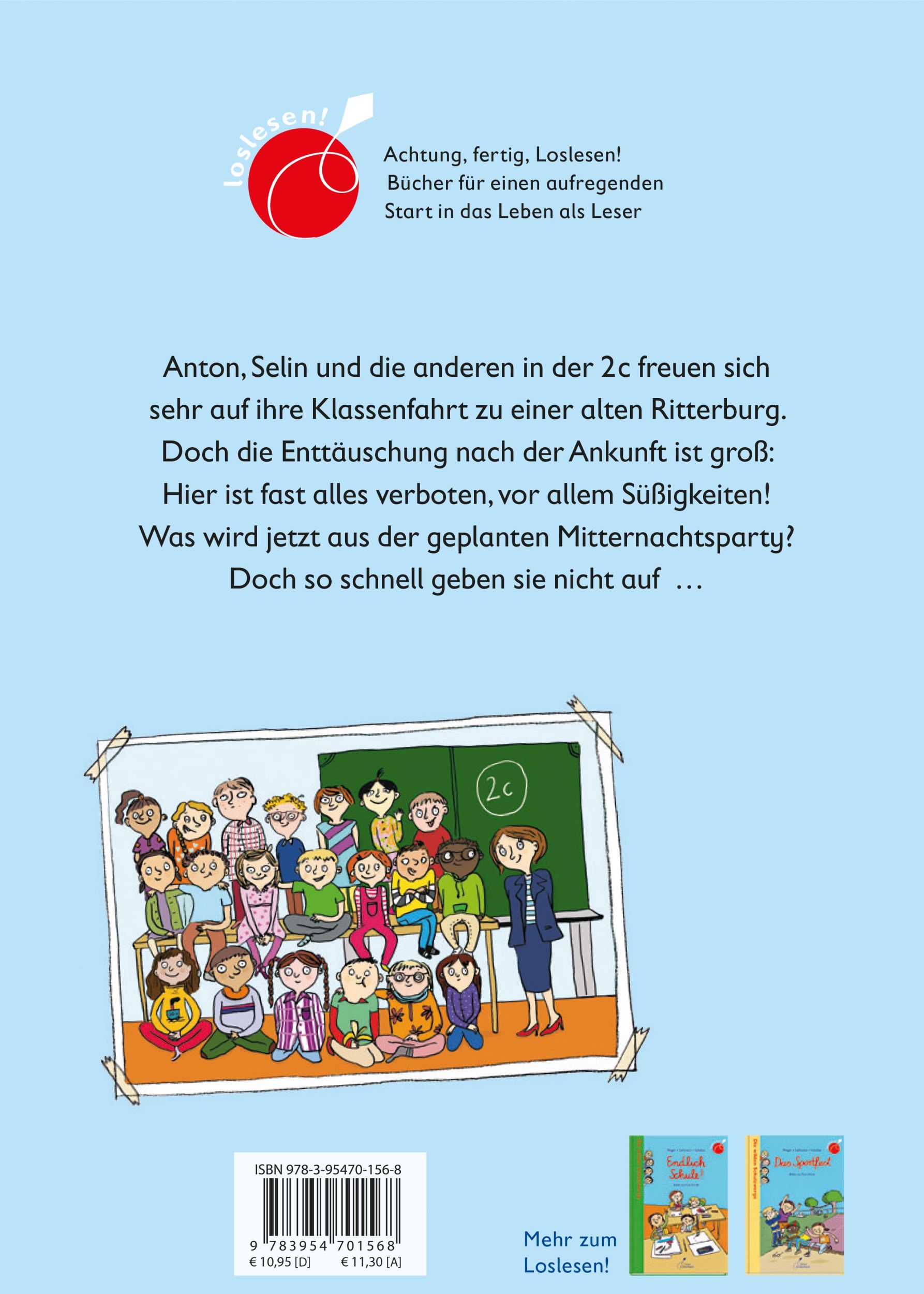 Rückseite: 9783954701568 | Die Klassenfahrt | Die wilden Schulzwerge. Band 3. Erstlesereihe