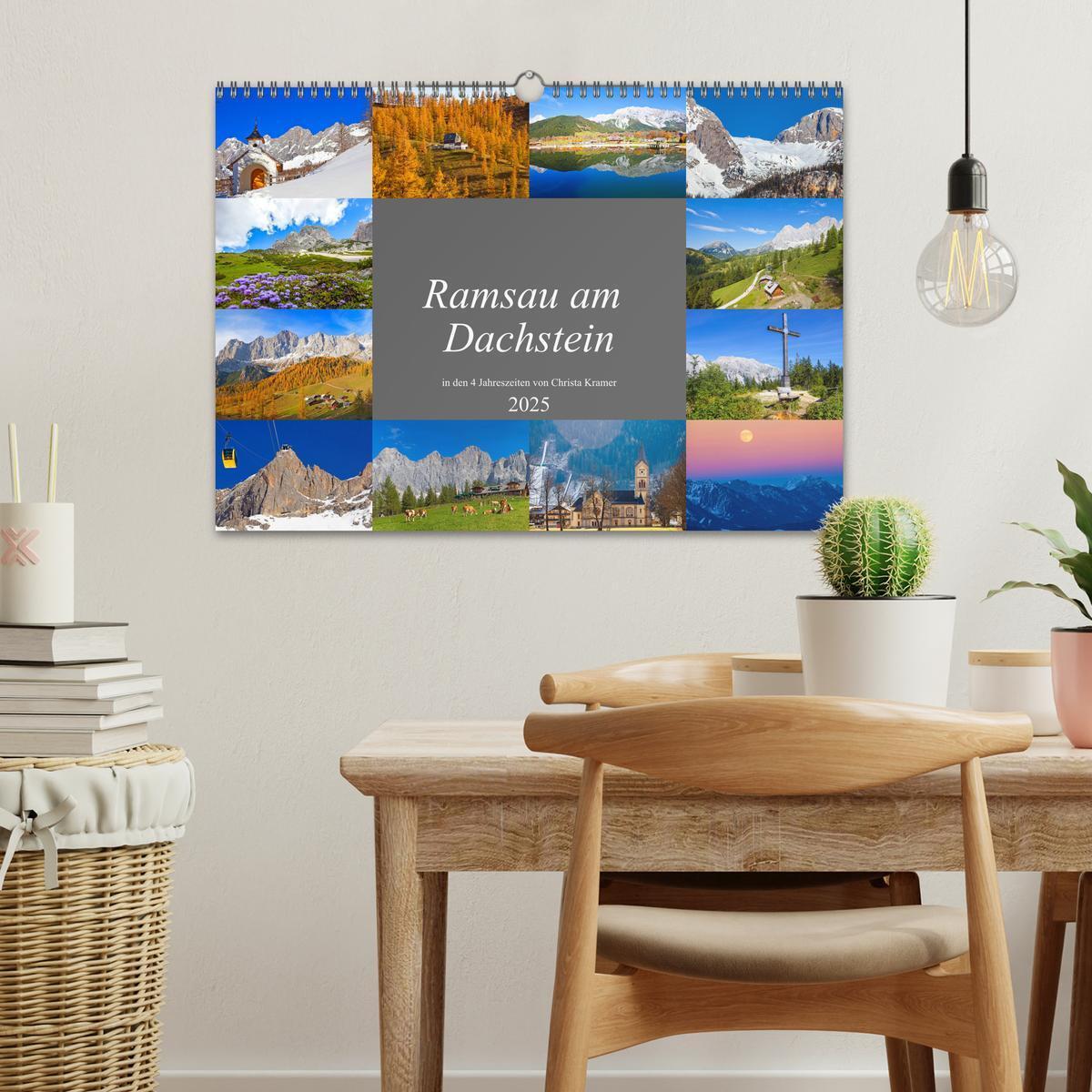 Bild: 9783435165544 | Ramsau am Dachstein (Wandkalender 2025 DIN A3 quer), CALVENDO...