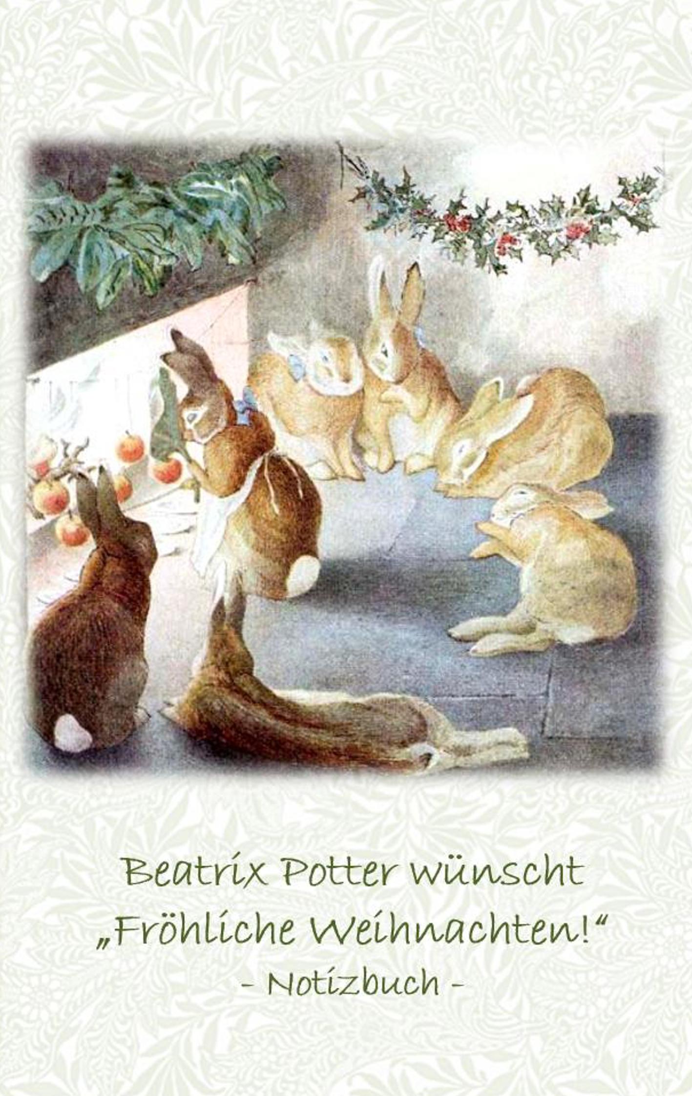 Cover: 9783752865912 | Beatrix Potter wünscht "Fröhliche Weihnachten!" Notizbuch ( Peter...