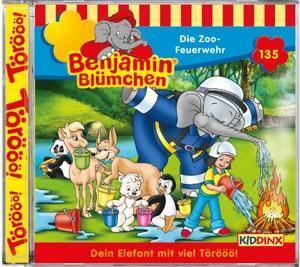 Cover: 4001504255350 | Folge 135:Die Zoo-Feuerwehr | Benjamin Blümchen | Audio-CD | 2017