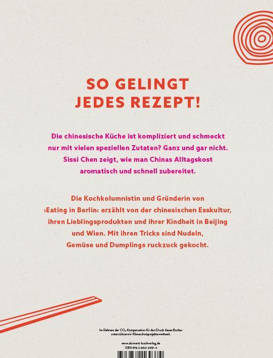 Rückseite: 9783832169374 | Einfach chinesisch | Rezepte für jeden Tag | Sissi Chen | Buch | 2024