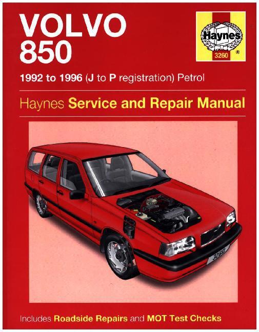 Cover: 9780857339003 | Volvo 850 Petrol (92 - 96) (J to P registration) Petrol | Publishing