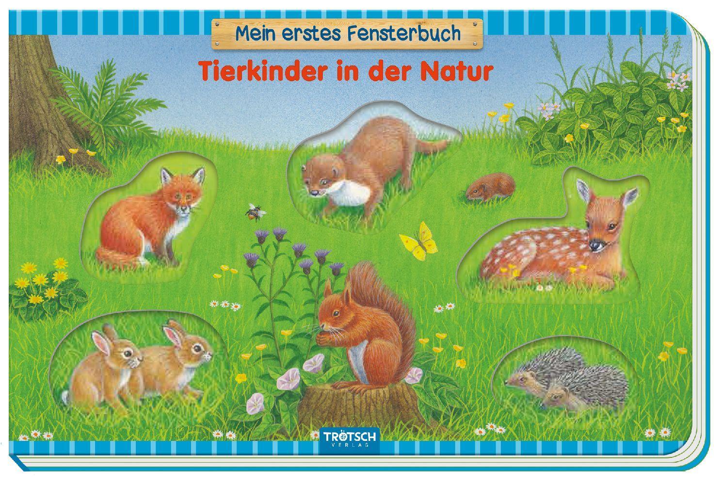 Cover: 9783957749857 | Trötsch mein erstes Fensterbuch Tierkinder in der Natur | Buch | 2020