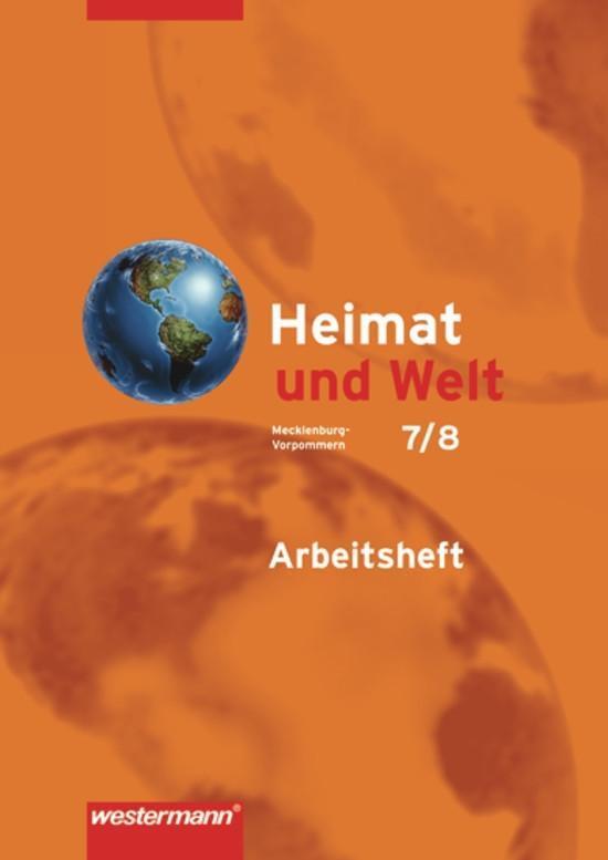 Cover: 9783141449372 | Heimat und Welt 7/8. Arbeitsheft. Mecklenburg-Vorpommern | Broschüre