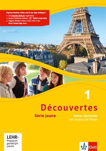 Cover: 9783126220163 | Découvertes 1. Série jaune. Cahier d'activités mit MP3-CD und...