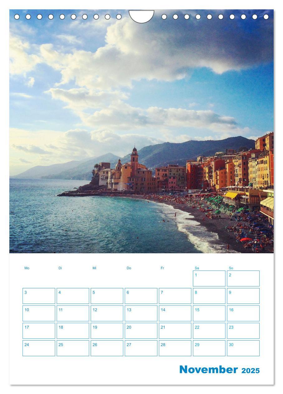 Bild: 9783435916719 | Blauer Ligurien Sommer (Wandkalender 2025 DIN A4 hoch), CALVENDO...