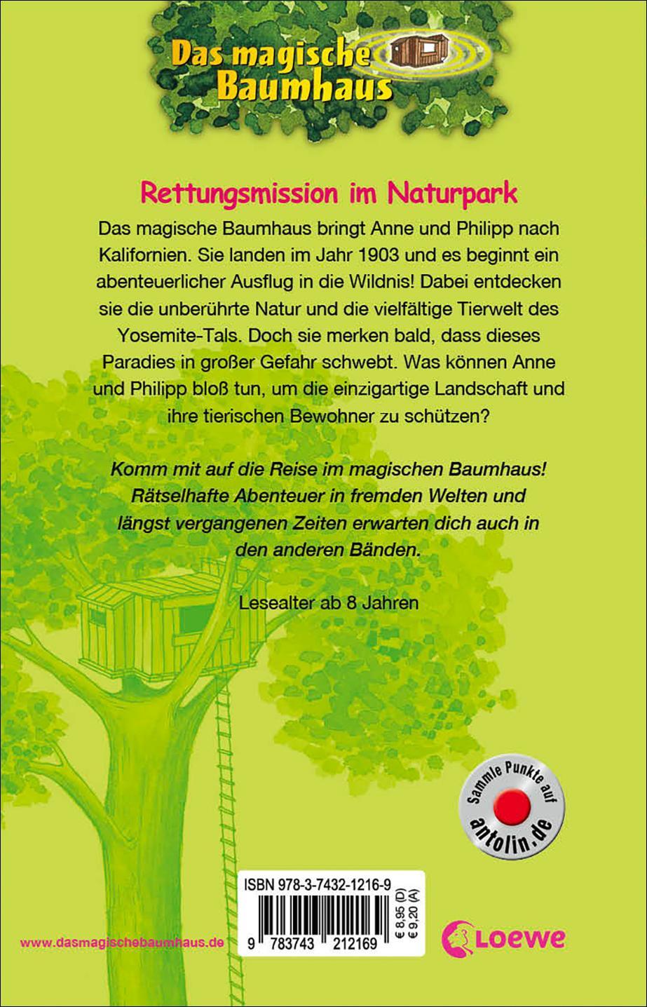 Rückseite: 9783743212169 | Das magische Baumhaus (Band 59) - Rettungsmission im Naturpark | Buch
