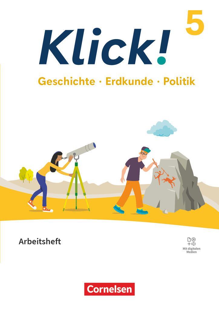 Cover: 9783060663729 | Klick! 5. Schuljahr. Geschichte, Erdkunde, Politik - Arbeitsheft...