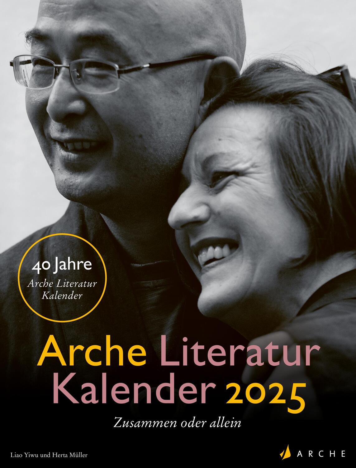 Cover: 9783716000076 | Arche Literatur Kalender 2025 | Angela Volknant | Kalender | 56 S.