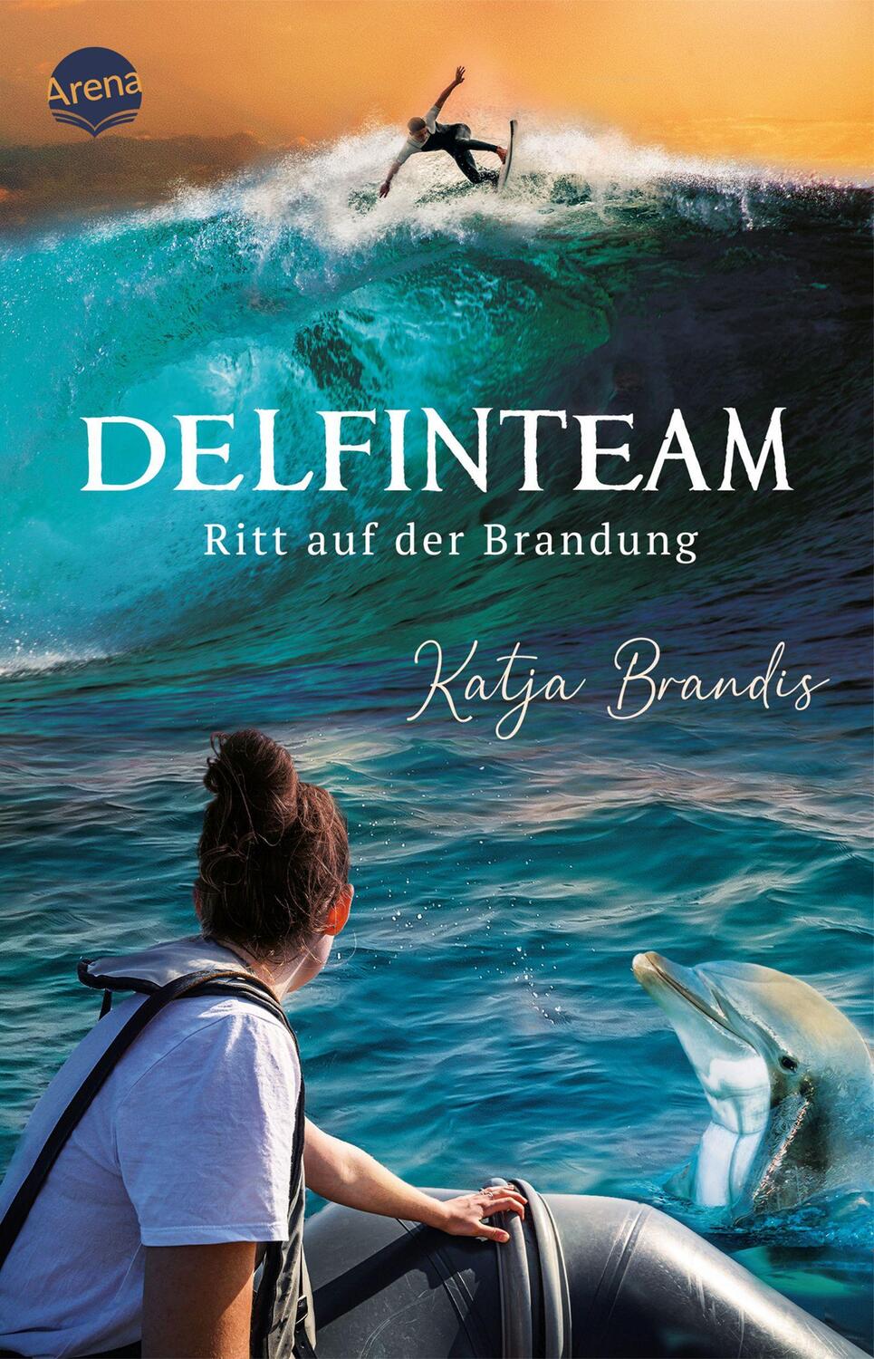 Cover: 9783401512457 | DelfinTeam (3). Ritt auf der Brandung | Katja Brandis | Taschenbuch