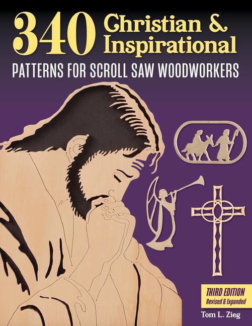 Cover: 9781497104877 | 340 Christian &amp; Inspirational Patterns for Scroll Saw Woodworkers,...