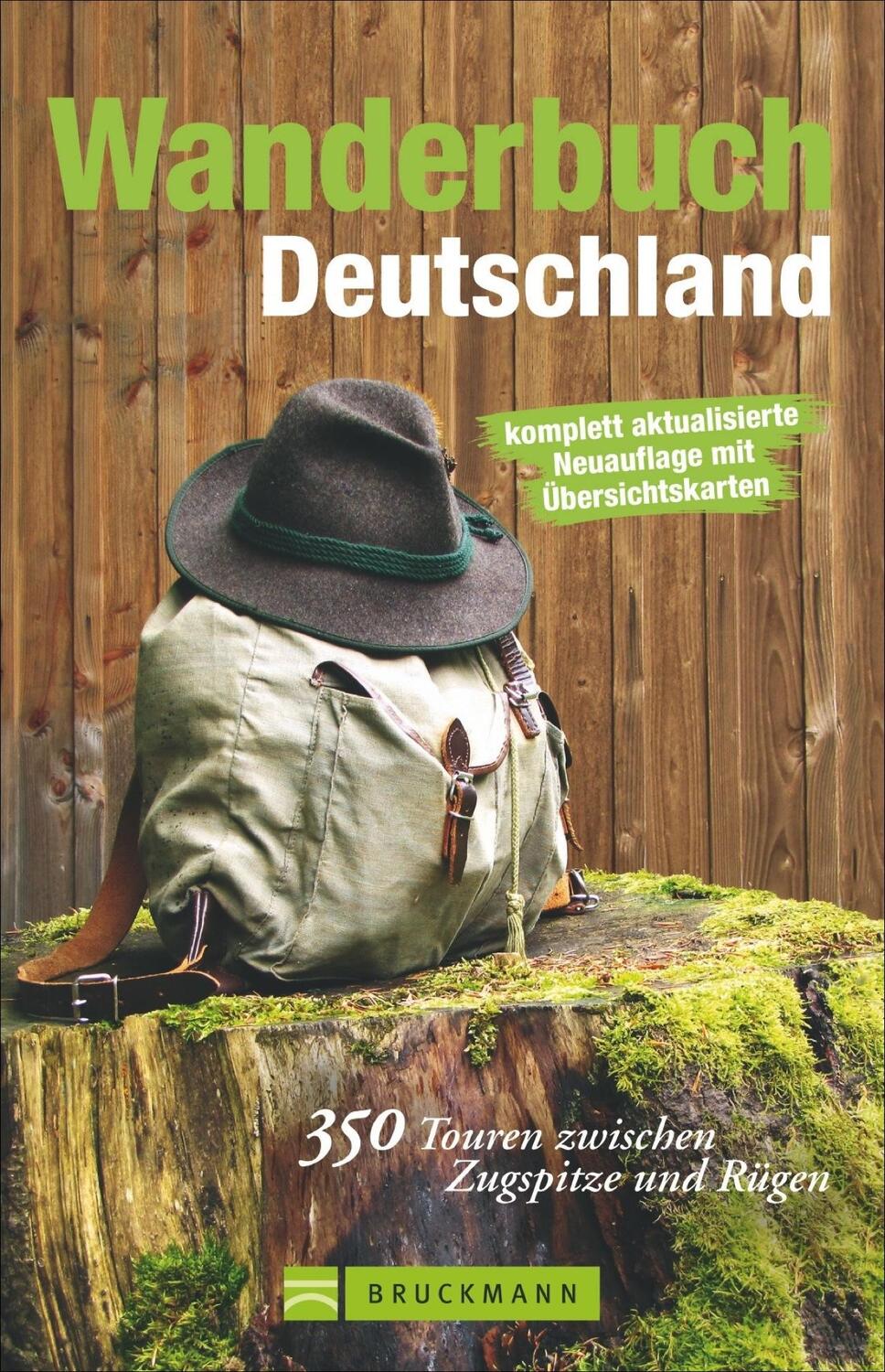 Cover: 9783765458293 | Wanderbuch Deutschland | 350 Touren zwischen Zugspitze und Rügen