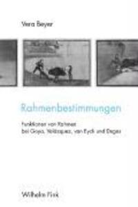 Cover: 9783770545001 | Rahmenbestimmungen | Vera Beyer | Taschenbuch | 255 S. | Deutsch
