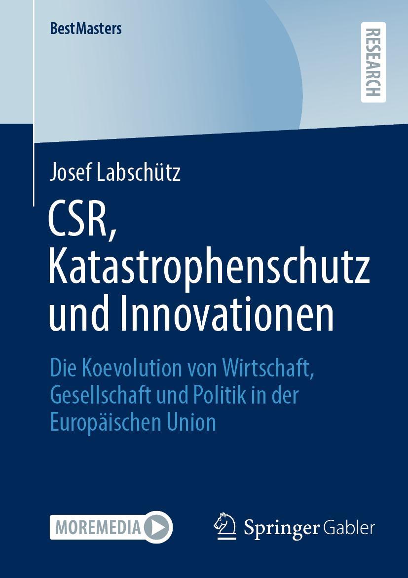 Cover: 9783658359577 | CSR, Katastrophenschutz und Innovationen | Josef Labschütz | Buch