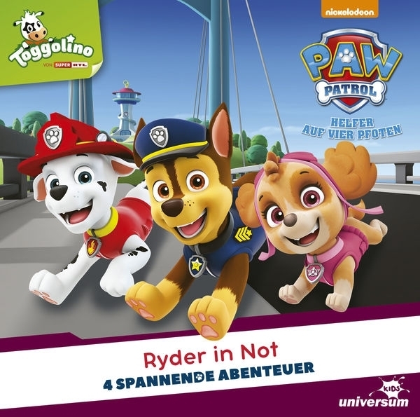 Cover: 4061229087223 | Paw Patrol - Ryder in Not. Tl.12, 1 Audio-CD | Audio-CD | 57 Min.
