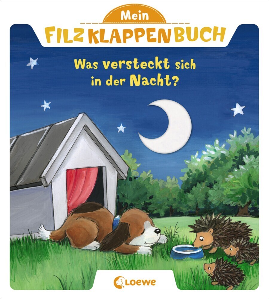 Cover: 9783785587430 | Mein Filzklappenbuch - Was versteckt sich in der Nacht? | Bücher