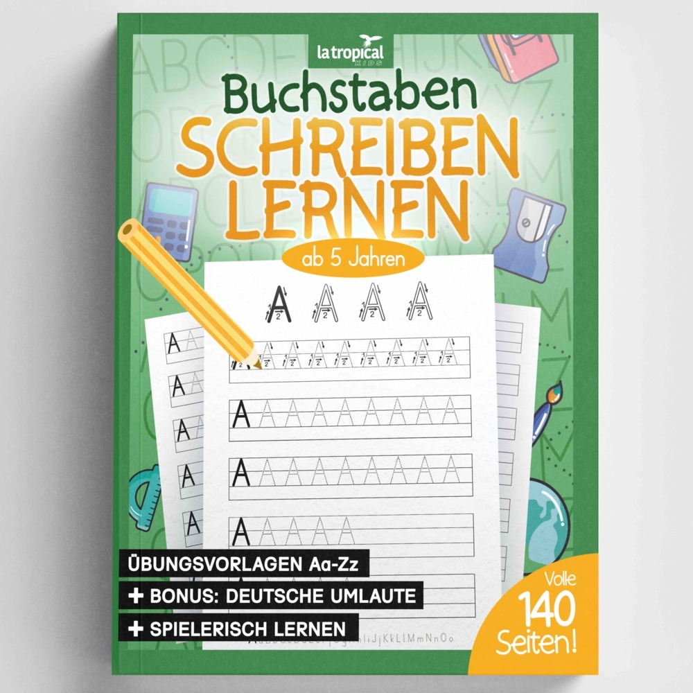 Cover: 9783969080252 | Buchstaben schreiben lernen ab 5 Jahren | David Ludwig | Taschenbuch