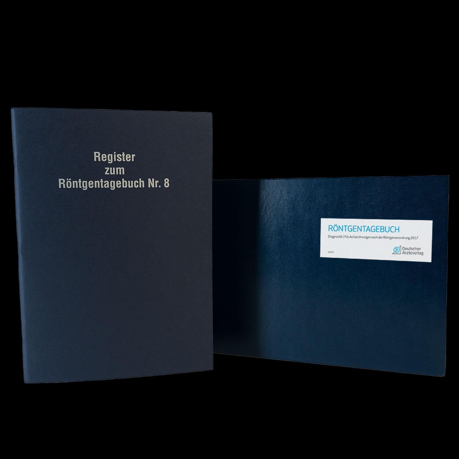 Cover: 9783769137880 | Röntgentagebuch | Für Aufzeichnungen nach der Röntgenverordnung | Buch