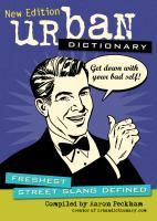 Cover: 9781449409906 | Urban Dictionary | Freshest Street Slang Defined Volume 3 | Buch