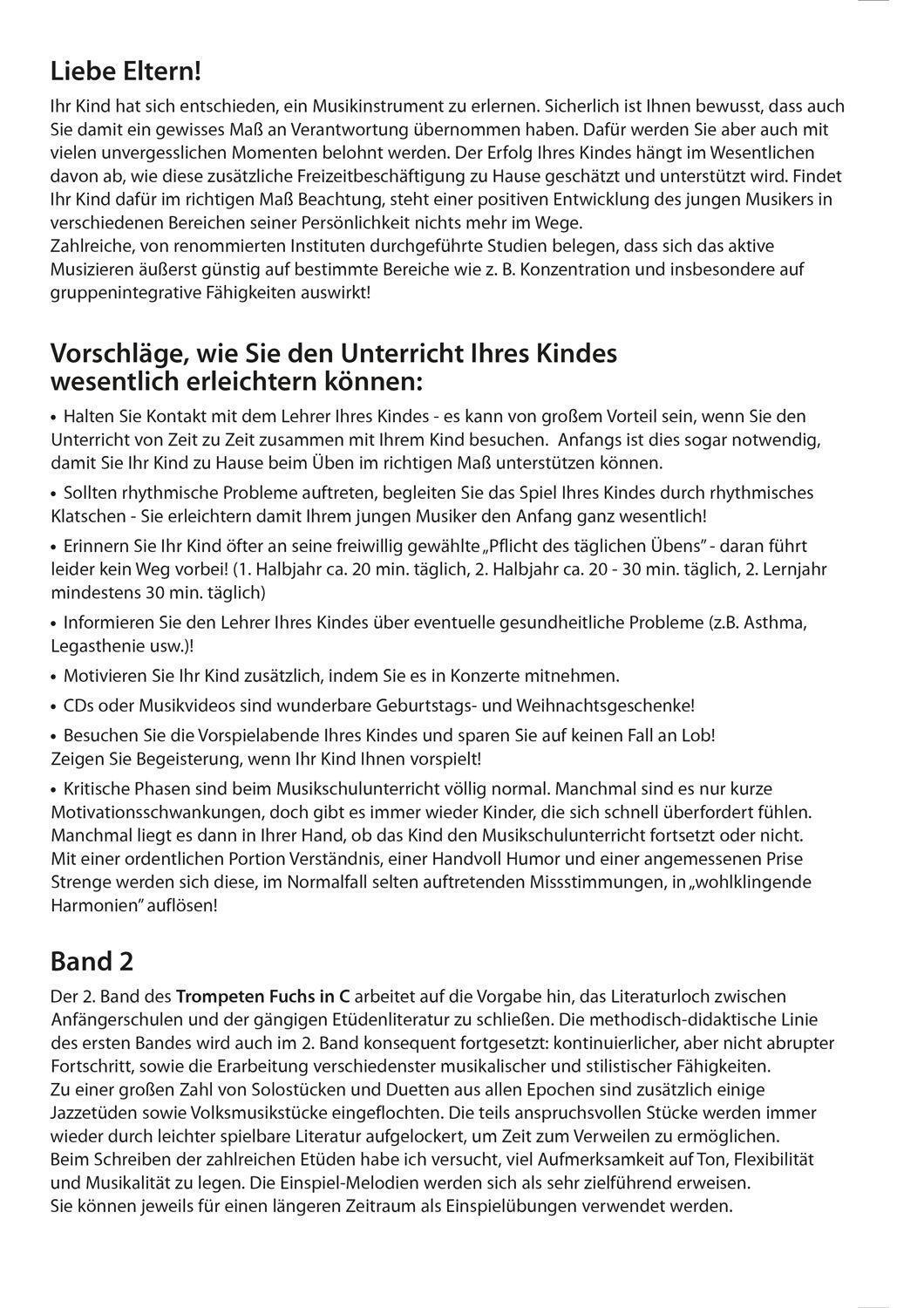 Bild: 9783866261334 | Trometen Fuchs 2, Ausgabe in C für Posaunenchor | Stefan Dünser | Buch