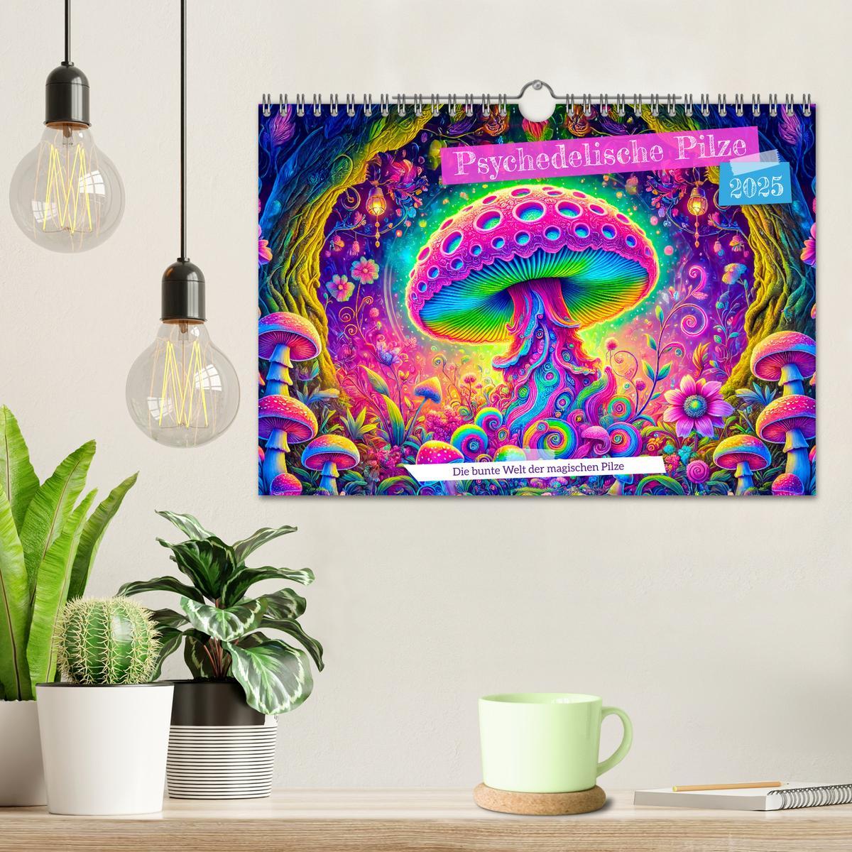 Bild: 9783457226582 | Psychedelische Pilze - Die bunte Welt der magischen Pilze...