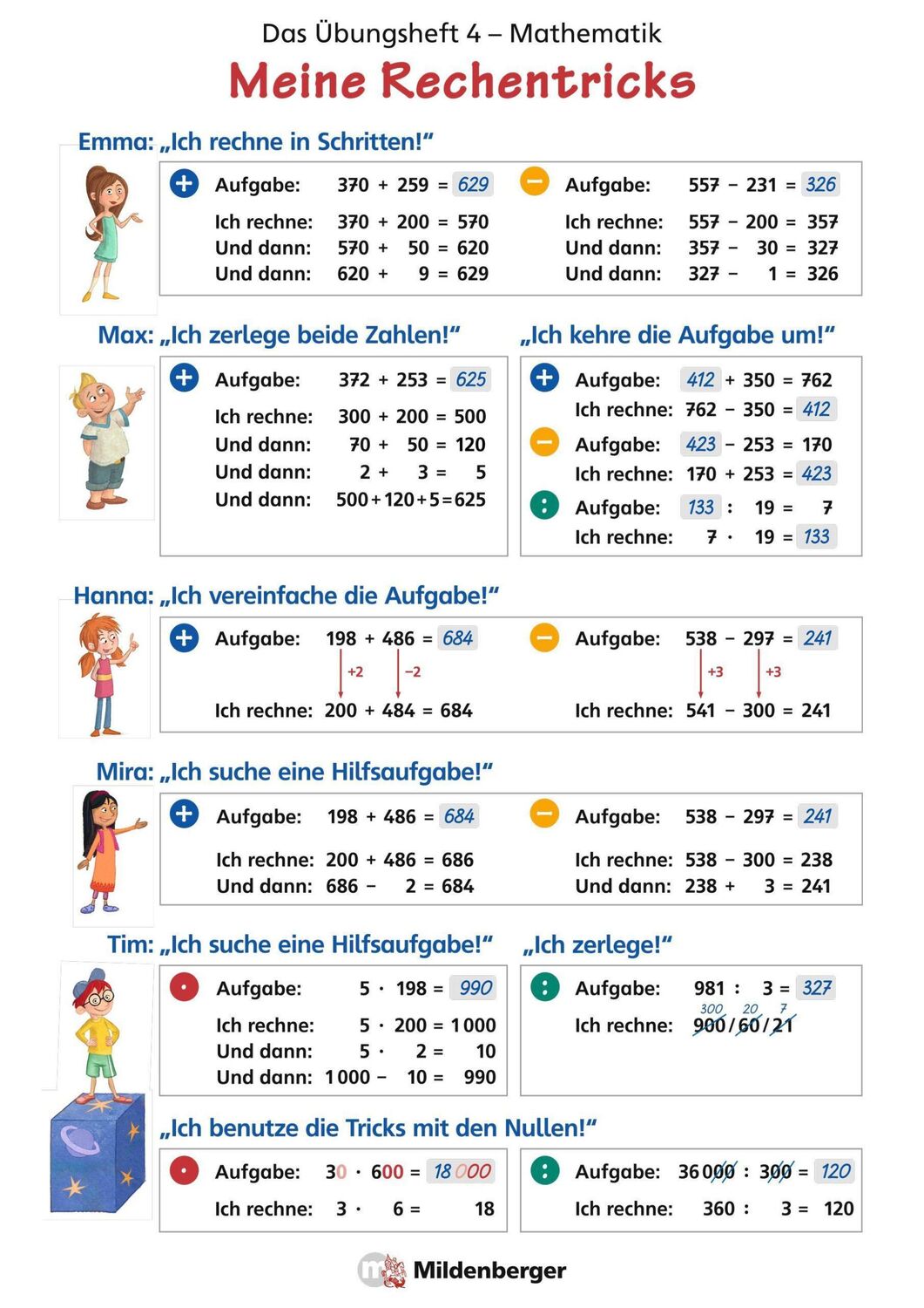 Cover: 9783619457564 | Das Übungsheft Mathematik 4 - Überarbeitete Neuauflage - Poster...