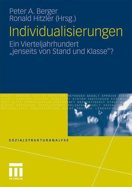 Cover: 9783531169835 | Individualisierungen | Ronald Hitzler (u. a.) | Taschenbuch | 347 S.