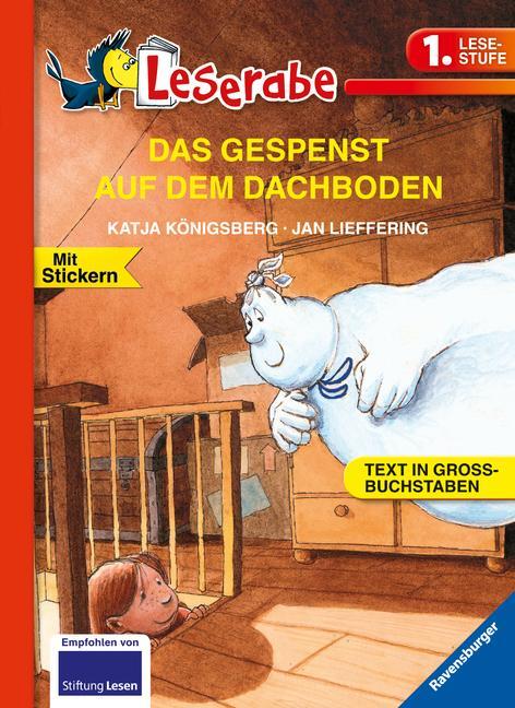 Cover: 9783473363681 | DAS GESPENST AUF DEM DACHBODEN - Leserabe 1. Klasse - Erstlesebuch...