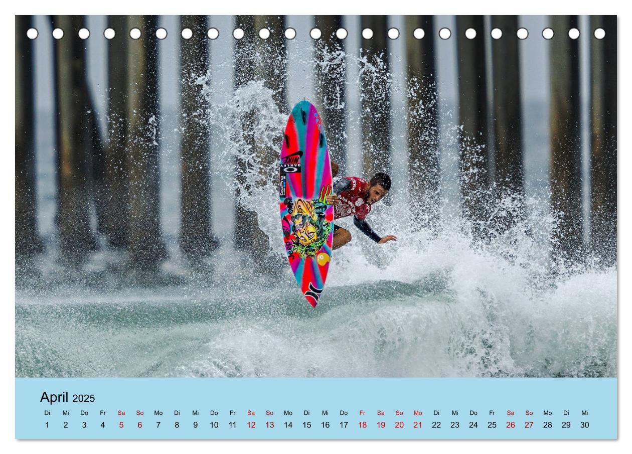 Bild: 9783435008421 | Nazare (Tischkalender 2025 DIN A5 quer), CALVENDO Monatskalender